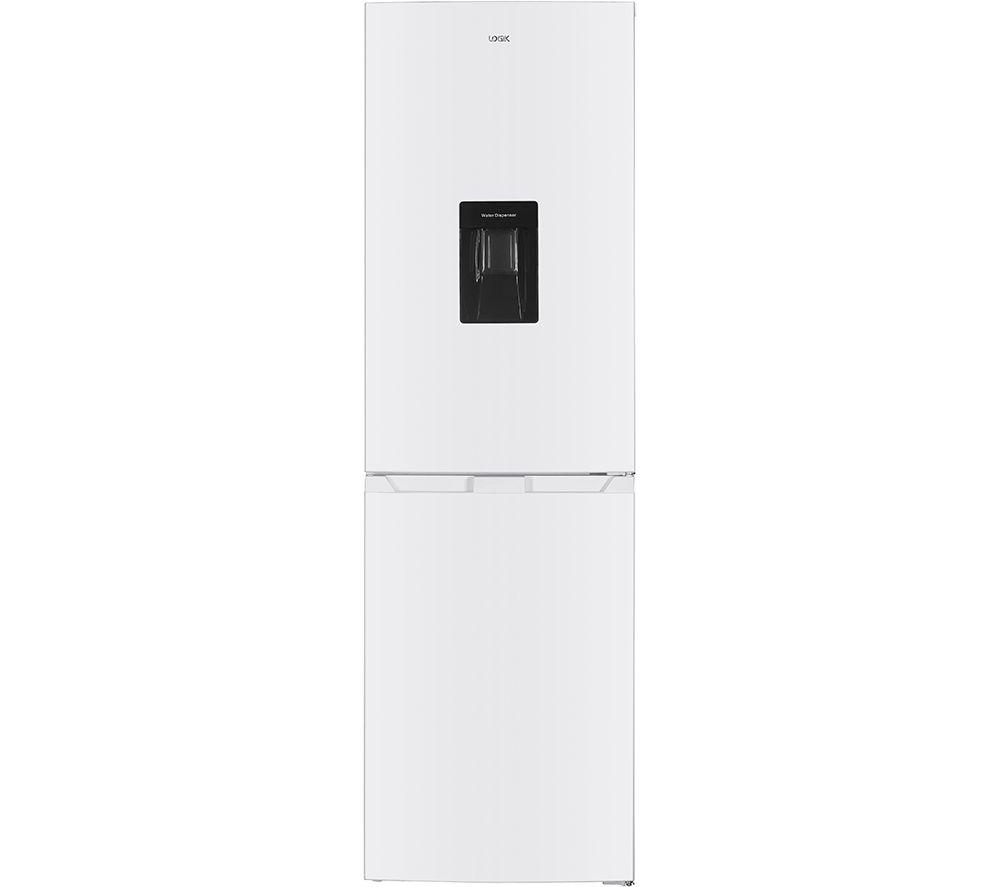 LOGIK LNFD55W23 50/50 Fridge Freezer - White, White