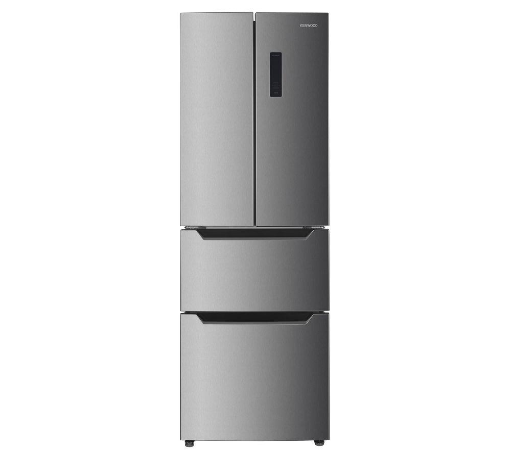 KENWOOD KMD60X23 Fridge Freezer - Inox, Silver/Grey