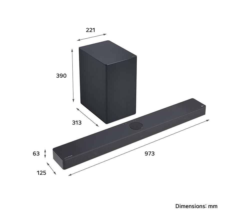 LG USC9S 3.1.3 Wireless Sound Bar with Dolby Atmos image number 5 of 14