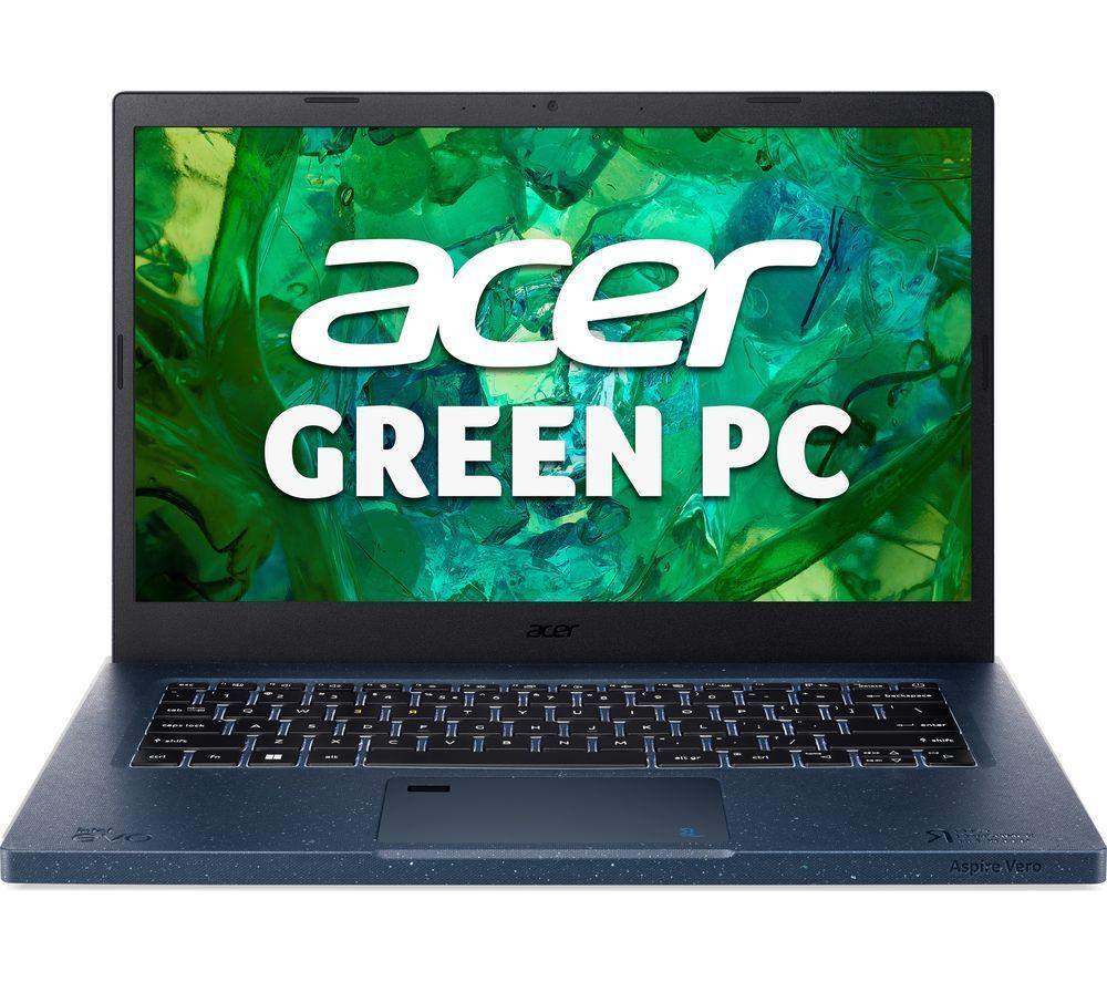 ACER Aspire Vero AV14-52P 14" Laptop - Intel®Core i7, 1 TB SSD, Blue, Blue