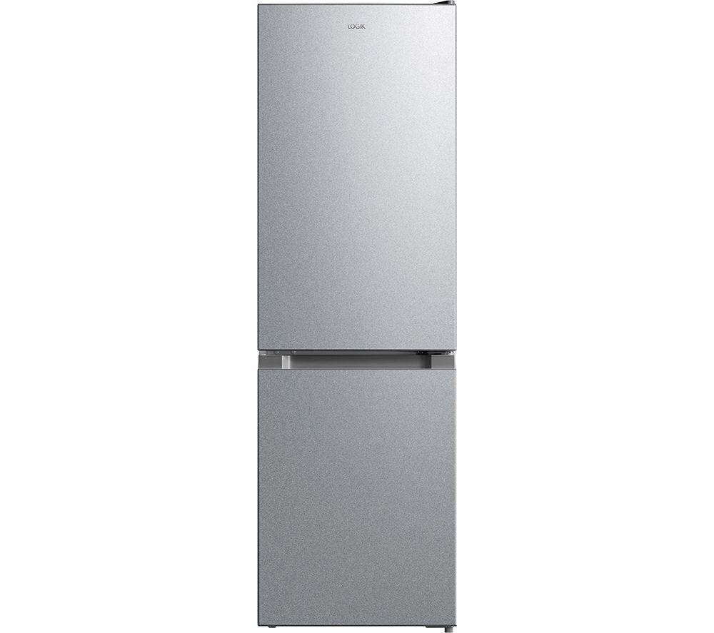 LOGIK LFC50S23 60/40 Fridge Freezer - Silver, Silver/Grey