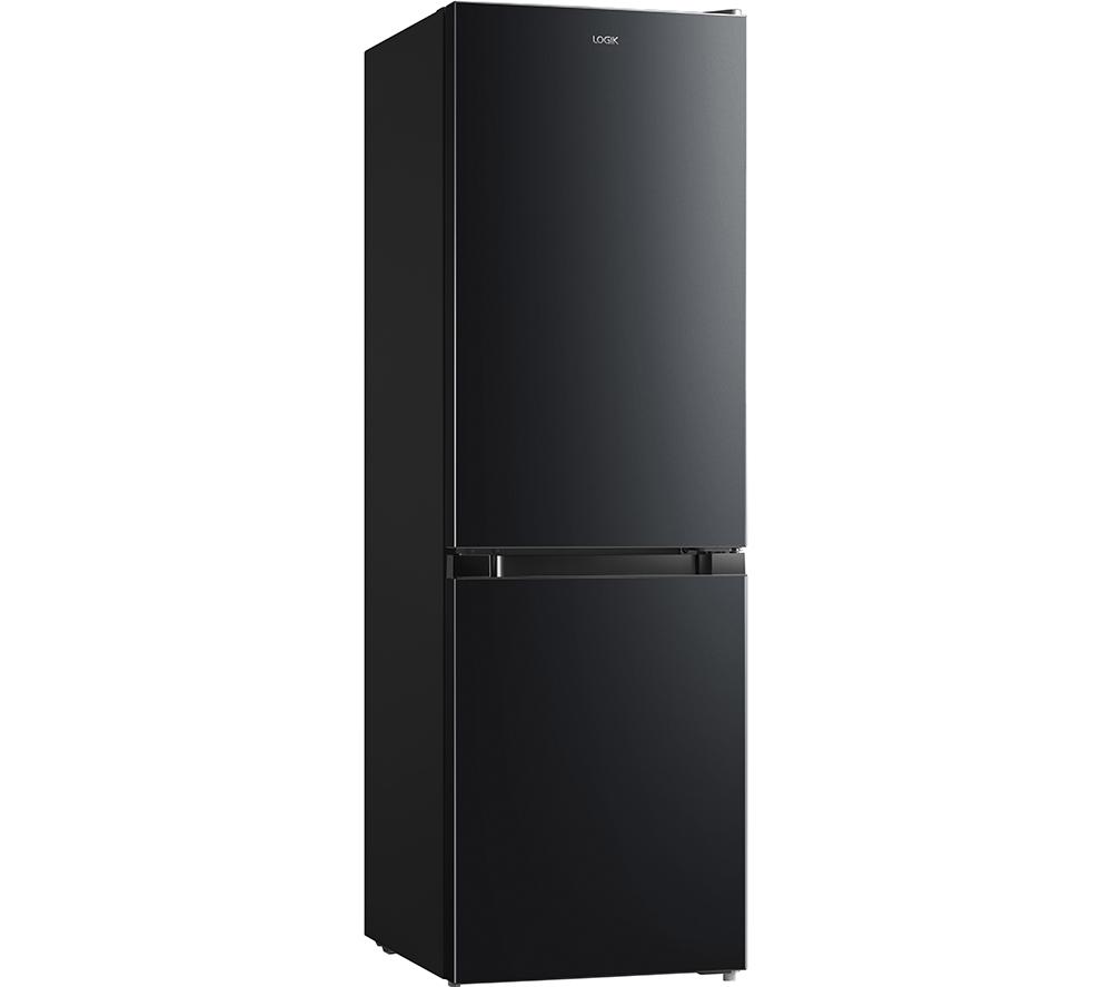 LOGIK LFC50B23 60/40 Fridge Freezer - Black, Black