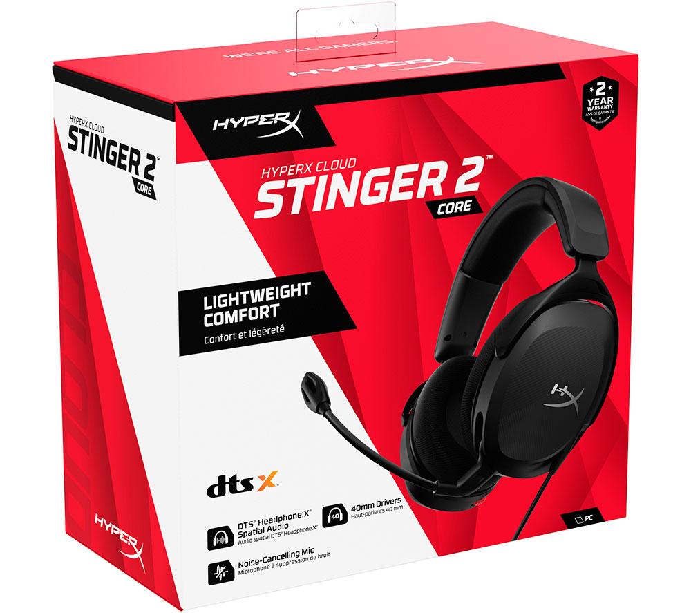 HYPERX Cloud Stinger 2 Core Gaming Headset - Black image number 13 of 14