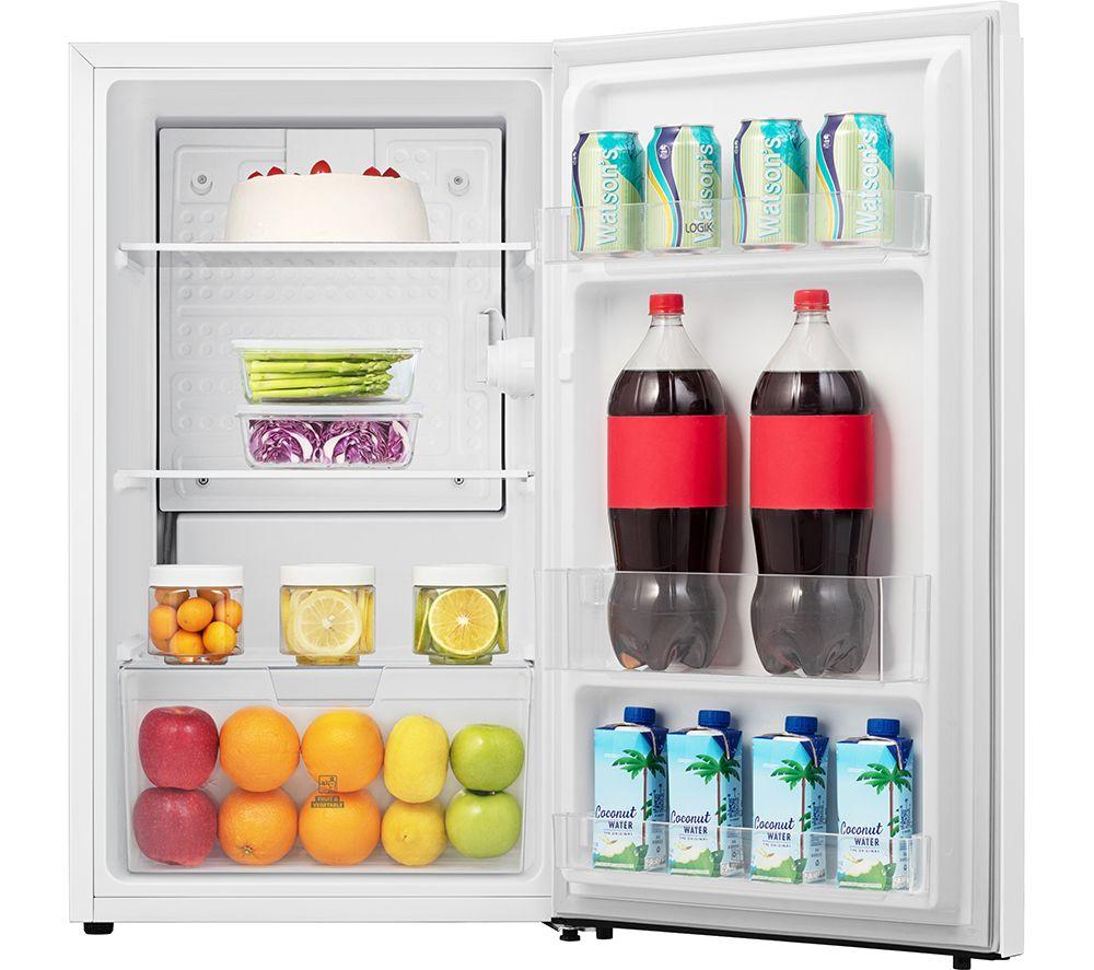LOGIK LUL48W23 Undercounter Fridge - White image number 4 of 6