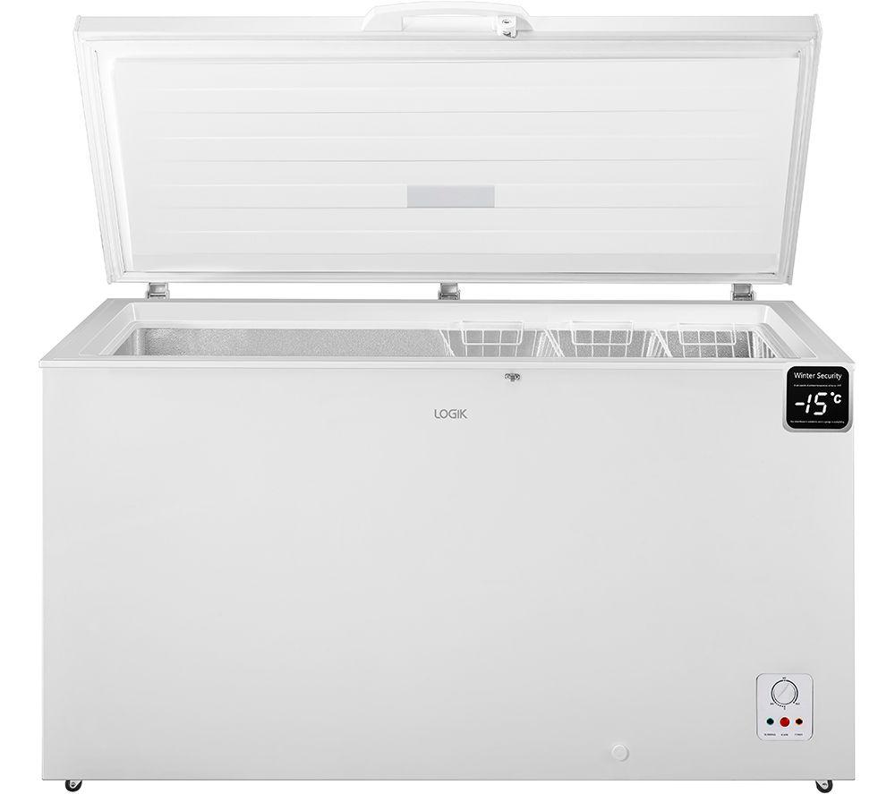 Buy LOGIK L420CFW23 Chest Freezer White Currys   10248758