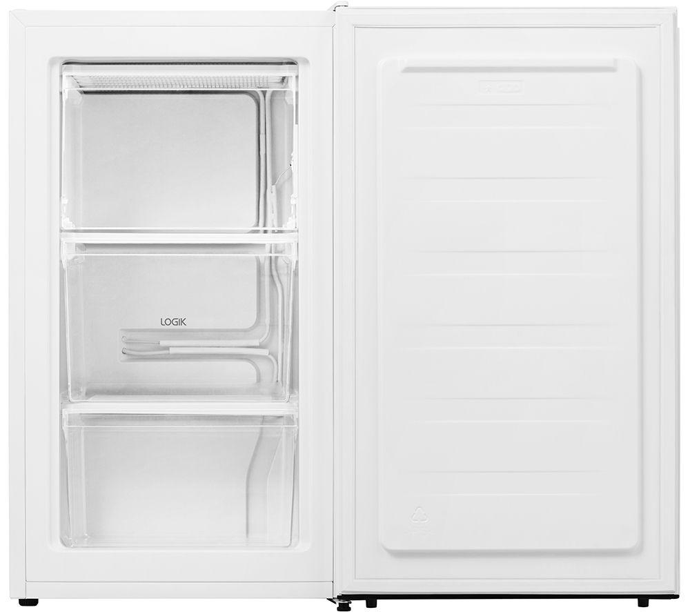 LOGIK LUF48W23 Undercounter Freezer - White image number 2 of 4