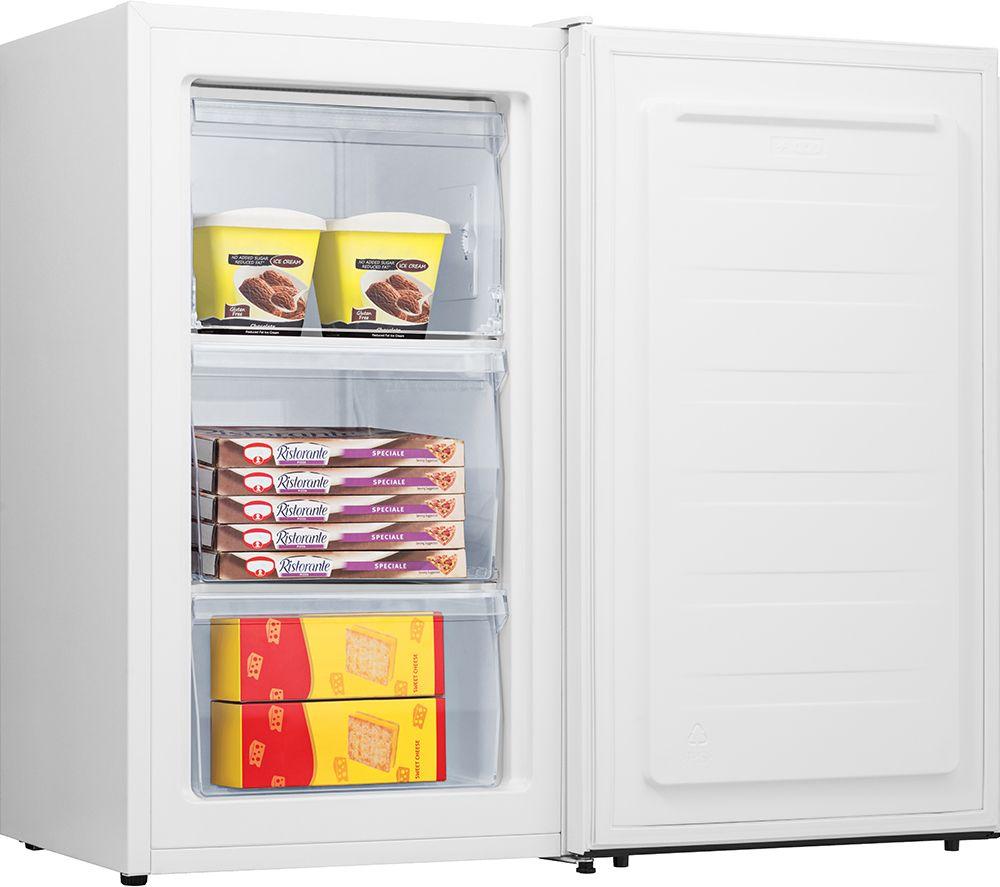 LOGIK LUF48W23 Undercounter Freezer - White image number 3 of 4