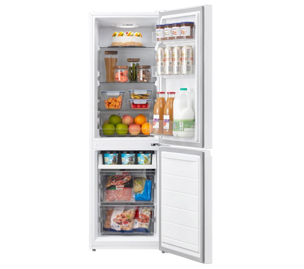 LOGIK LFC50W23 60/40 Fridge Freezer - White image number 4 of 4