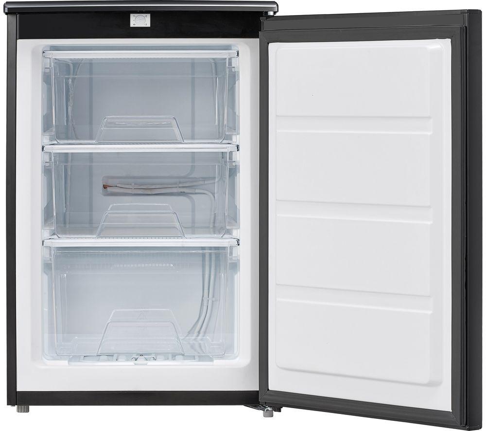 LOGIK LUF55B23 Undercounter Freezer - Black image number 3 of 4