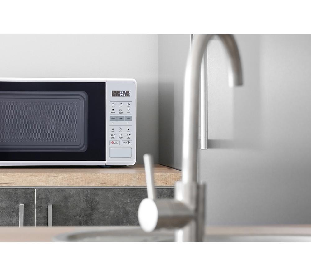 SHARP RS172TW Compact Solo Microwave - White image number 8 of 10