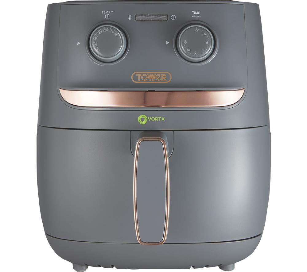 Tower T17051BLK 14.5L Vortx 5-in-1 Digital Air Fryer with Rotisserie