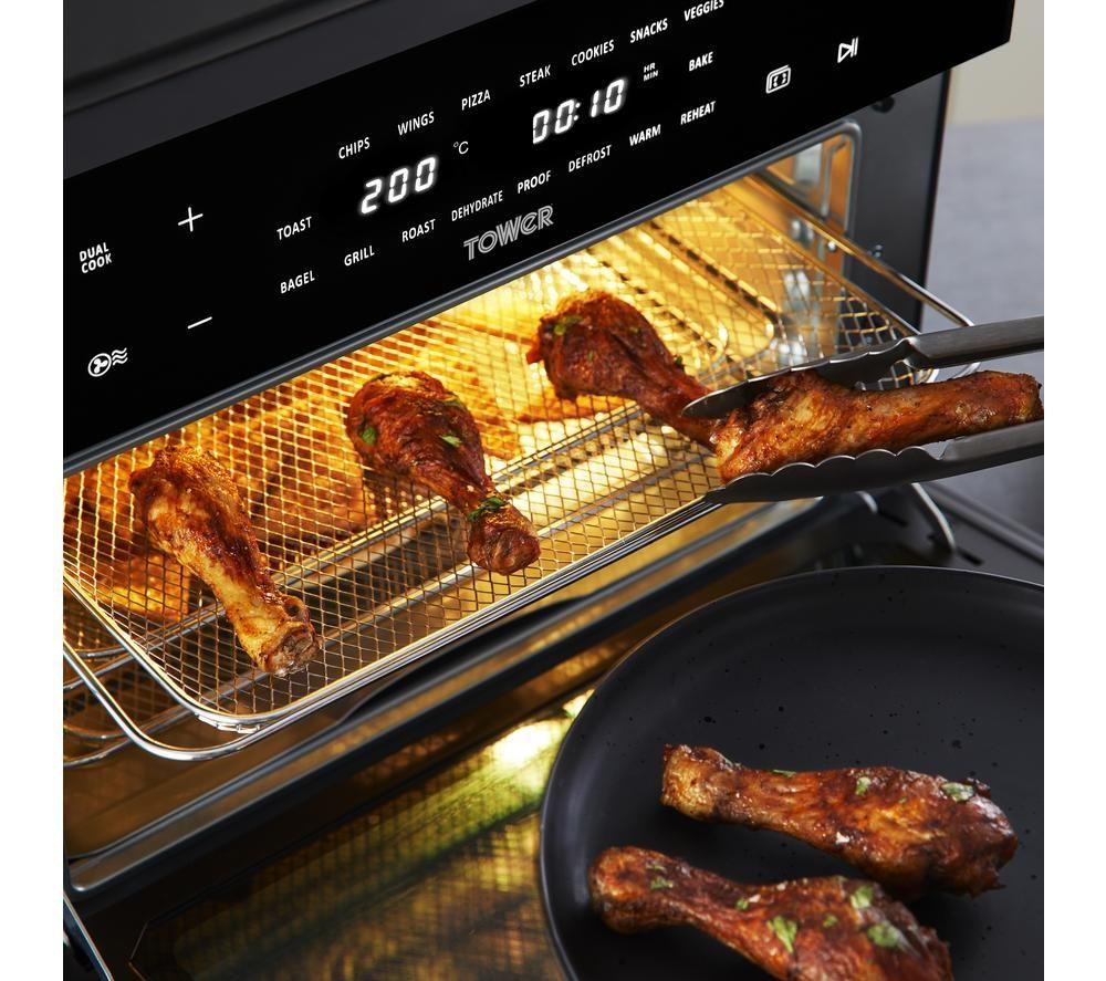 TOWER Vortx T17122 Air Fryer Oven - Black image number 6 of 14