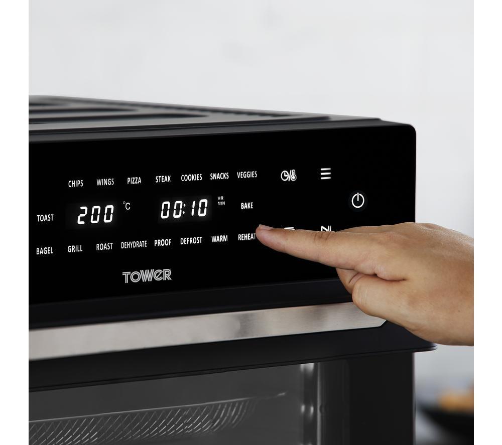 TOWER Vortx T17122 Air Fryer Oven - Black image number 10 of 14