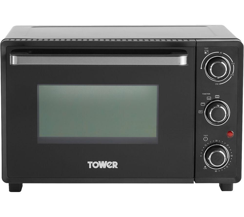 TOWER T14043 Electric Mini Oven - Black, Black