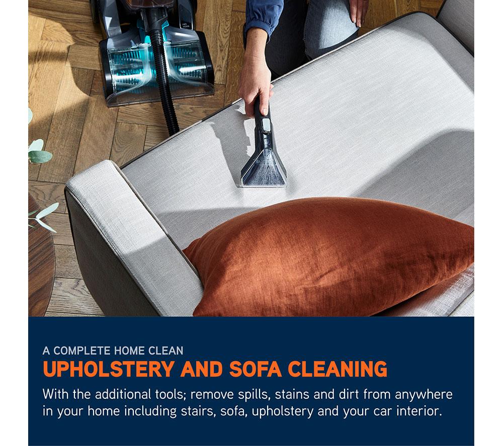 VAX Platinum Smartwash Pet-Design Upright Carpet Cleaner - Charcoal & Teal image number 8 of 11
