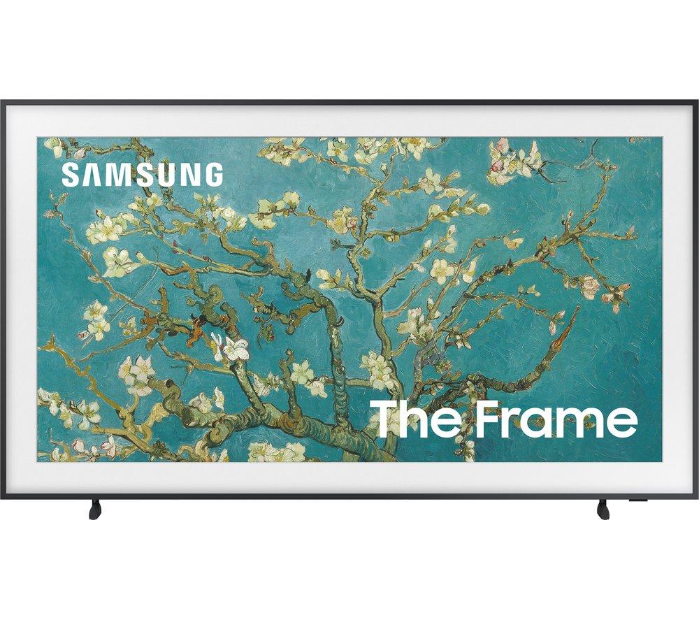 SAMSUNG The Frame 55 inch Smart 4K HDR QLED TV with Wall Mount (2023) - QE55LS03B - image 1