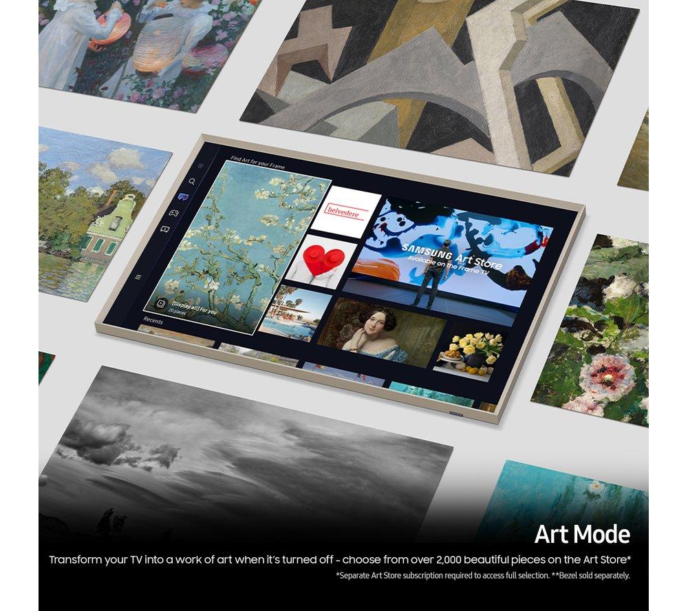SAMSUNG The Frame LS03C 32" QLED Full HD Art Mode Smart TV 2023 - QE32LS03CB