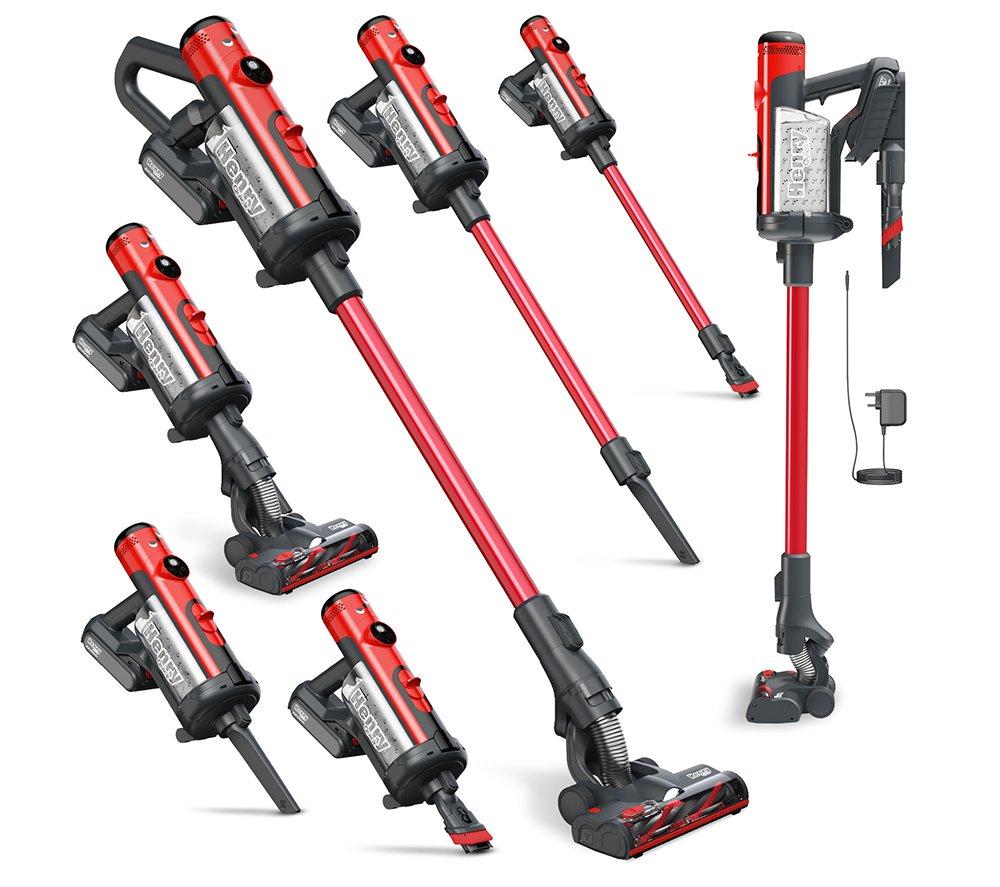 NUMATIC Henry Quick HEN.100 Cordless Vacuum Cleaner - Red image number 11 of 11