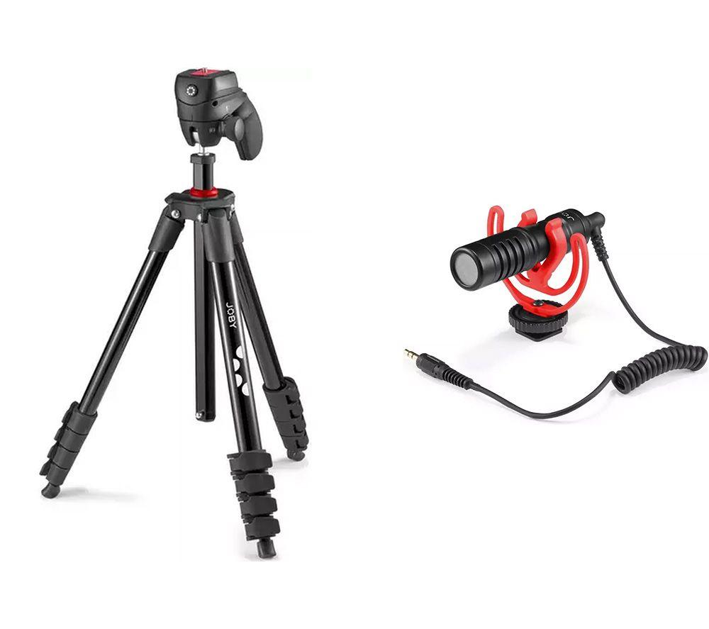 Buy JOBY Compact Action Tripod Kit & Wavo Mobile JB01643BWW Camera