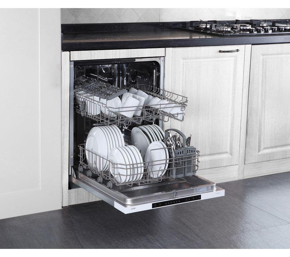 LOGIK LID60W23 Full-size Fully Integrated Dishwasher image number 9 of 9