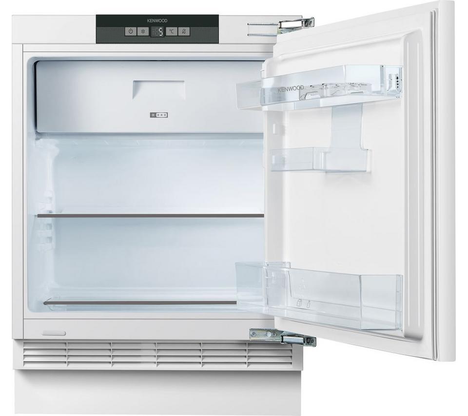 KENWOOD KIR60W23 Integrated Undercounter Fridge - Fixed Hinge