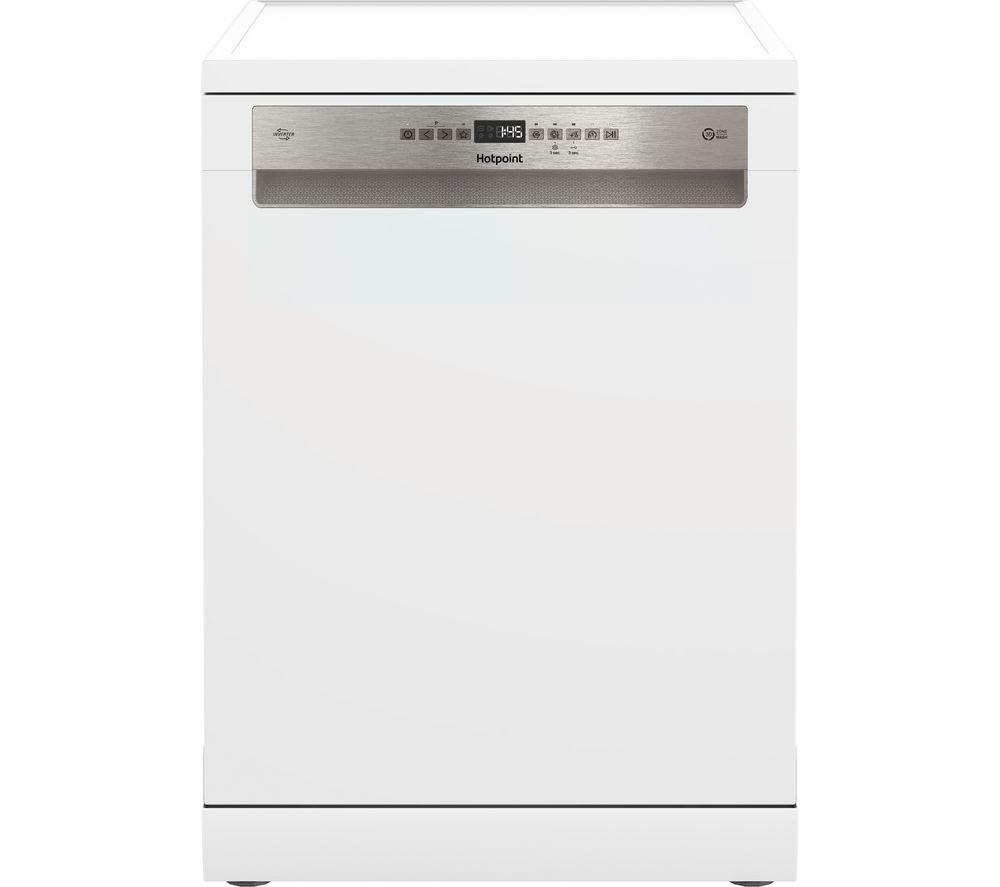 HOTPOINT H7FHP33UK Full-size Dishwasher - White, White