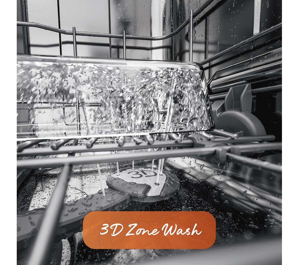 HOTPOINT Maxi Space H7FHP33UK Full-size Dishwasher - White image number 5 of 6