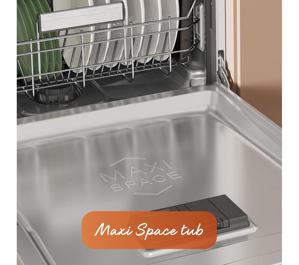 HOTPOINT Maxi Space H7FHP33UK Full-size Dishwasher - White image number 6 of 6