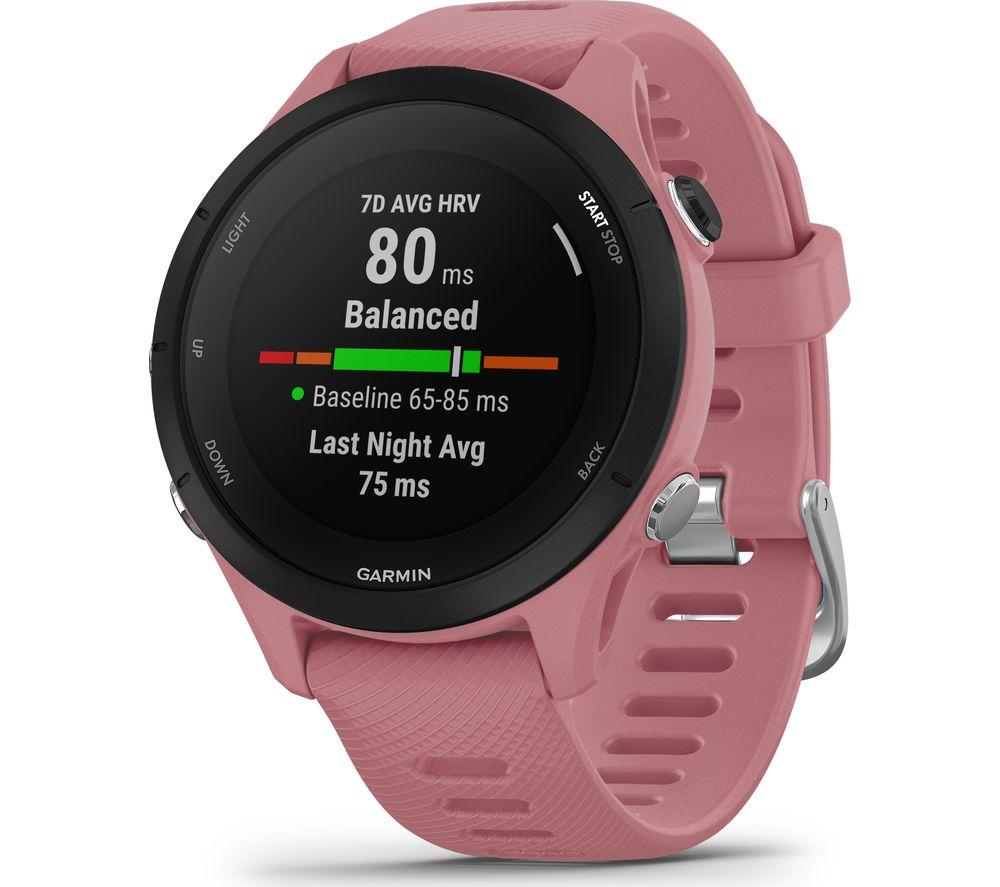 Buy GARMIN Forerunner 255S Sports Watch Light Pink 41 mm CurrysIE