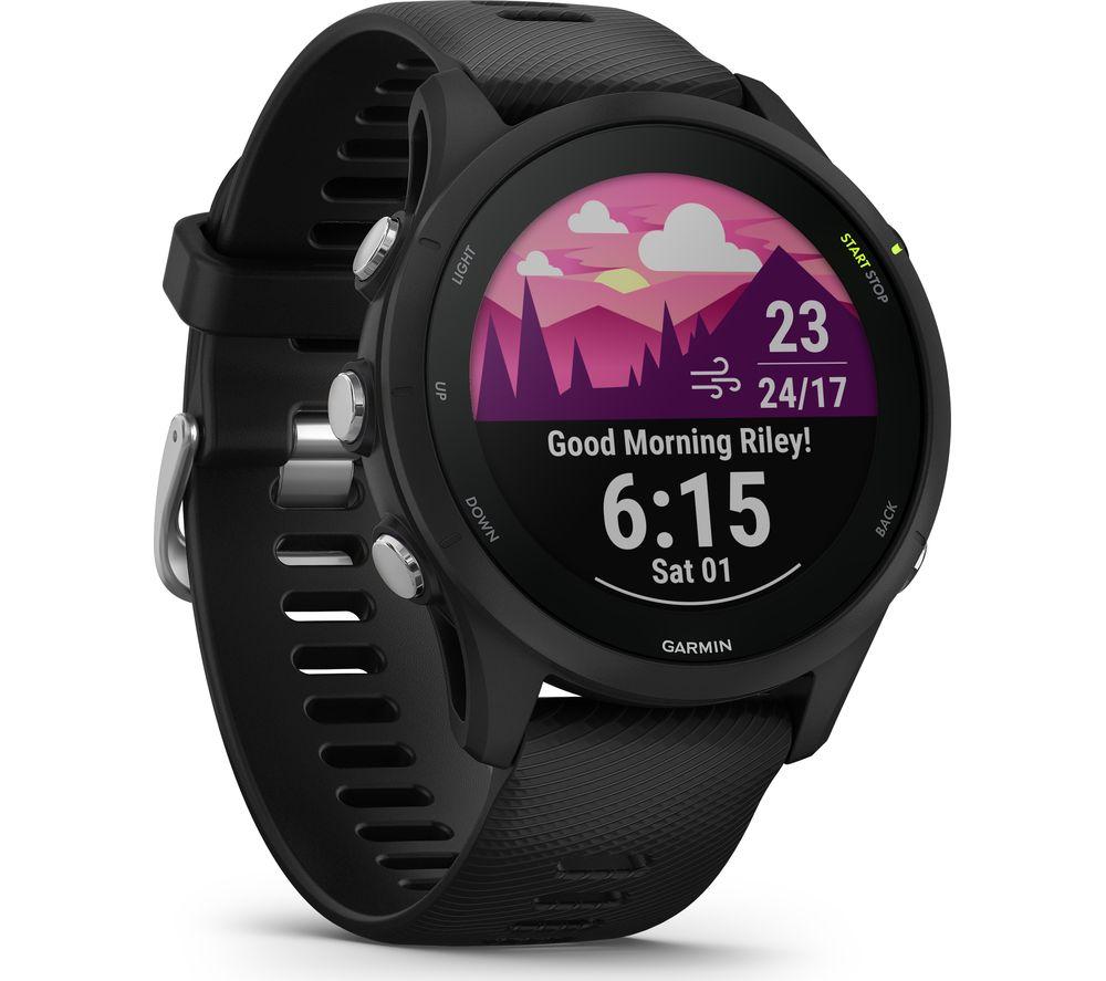 Buy GARMIN Forerunner 255 Sports Watch - Black, 46 mm | Currys