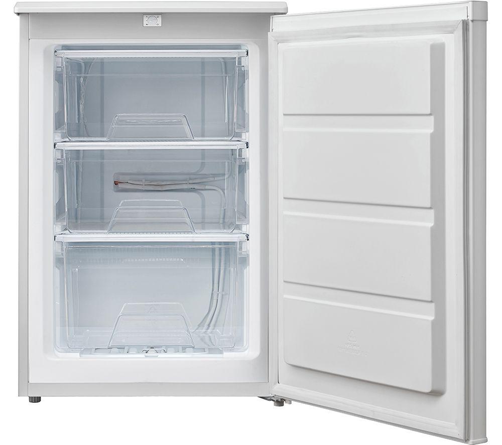 LOGIK LUR55W23 55cm Undercounter Fridge With Icebox White, 60% OFF