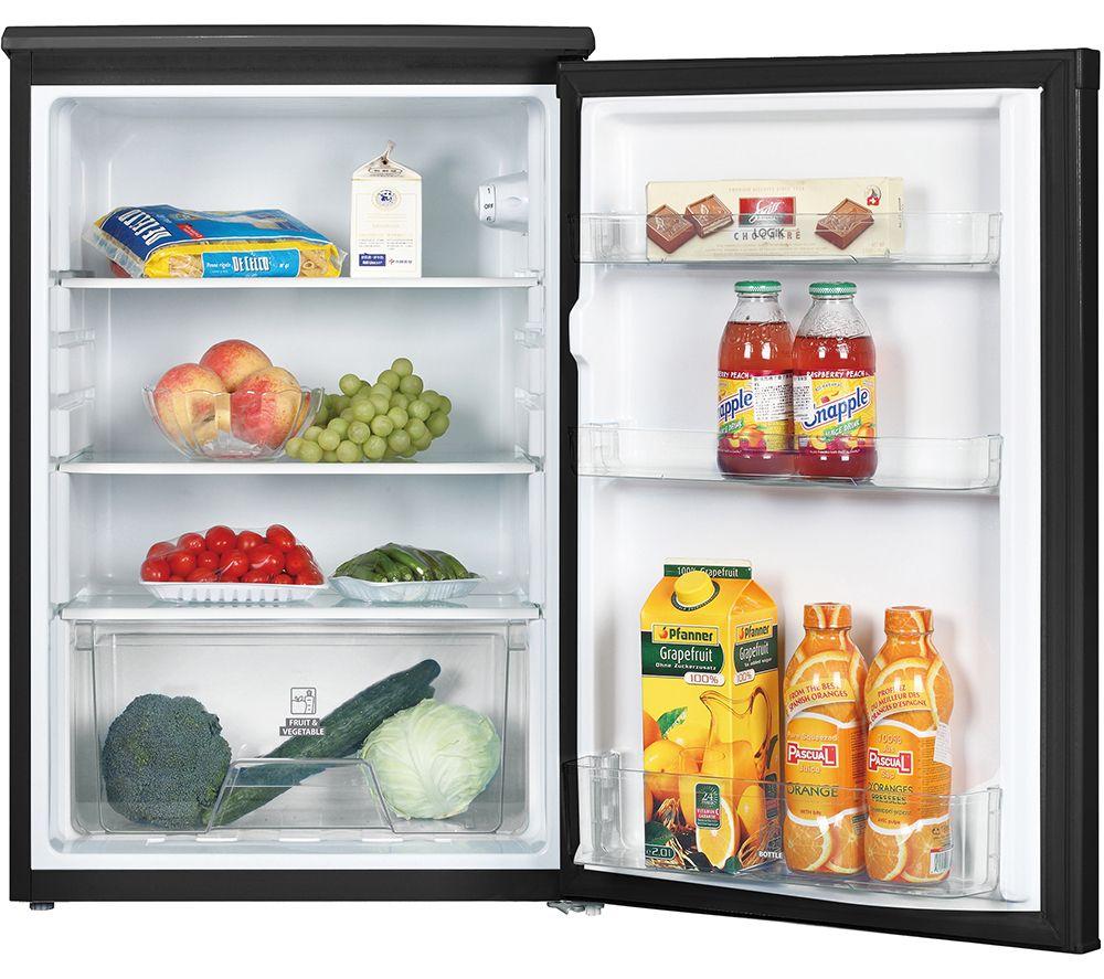 LOGIK LUL55B23 Undercounter Fridge - Black image number 4 of 4