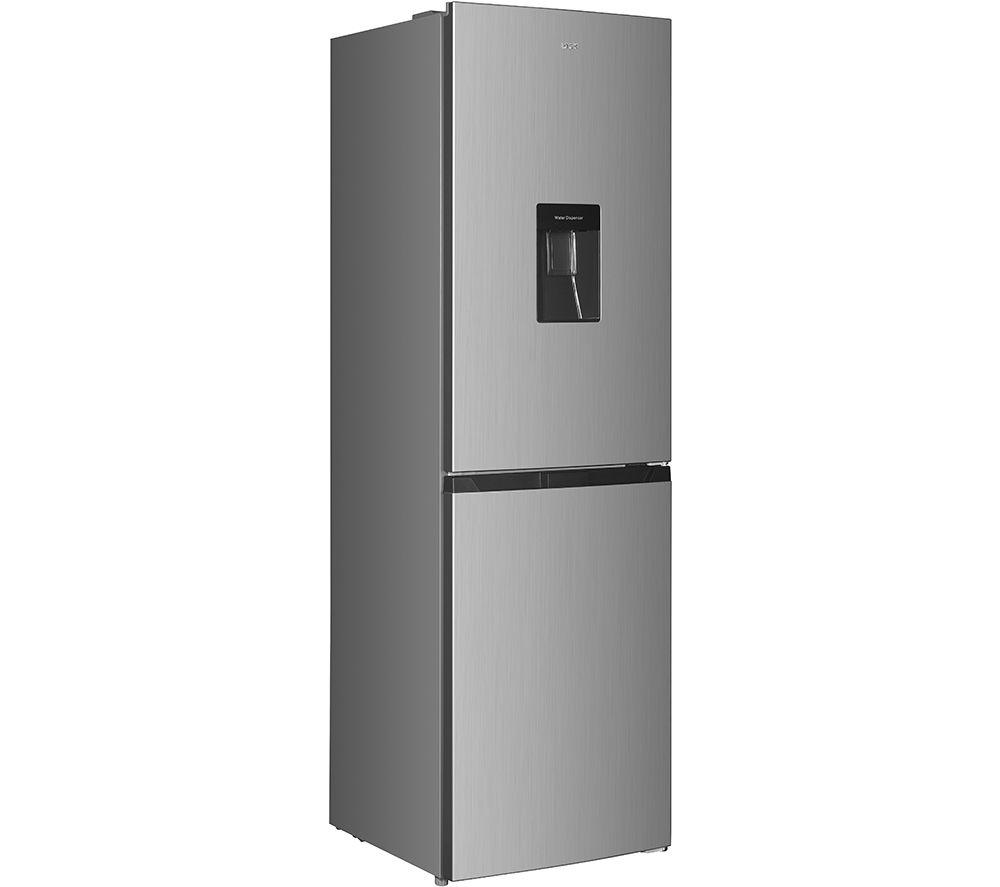 Logik black store fridge freezer