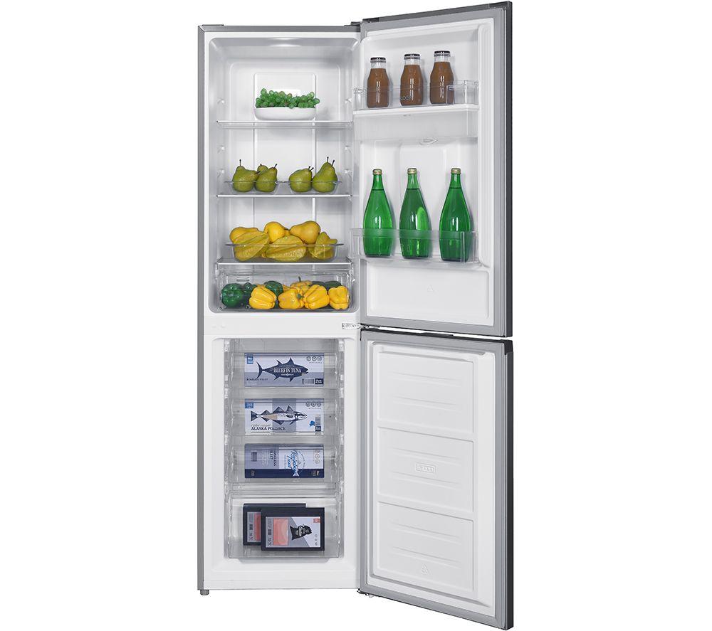 LOGIK LNFD55S23 50/50 Fridge Freezer - Silver image number 3 of 11