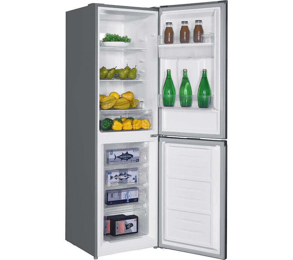 LOGIK LNFD55S23 50/50 Fridge Freezer - Silver image number 4 of 11