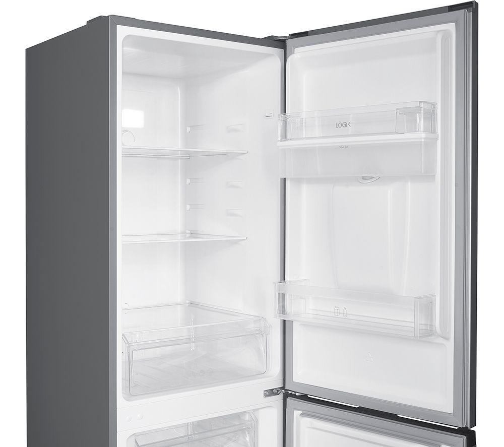 LOGIK LNFD55S23 50/50 Fridge Freezer - Silver image number 10 of 11