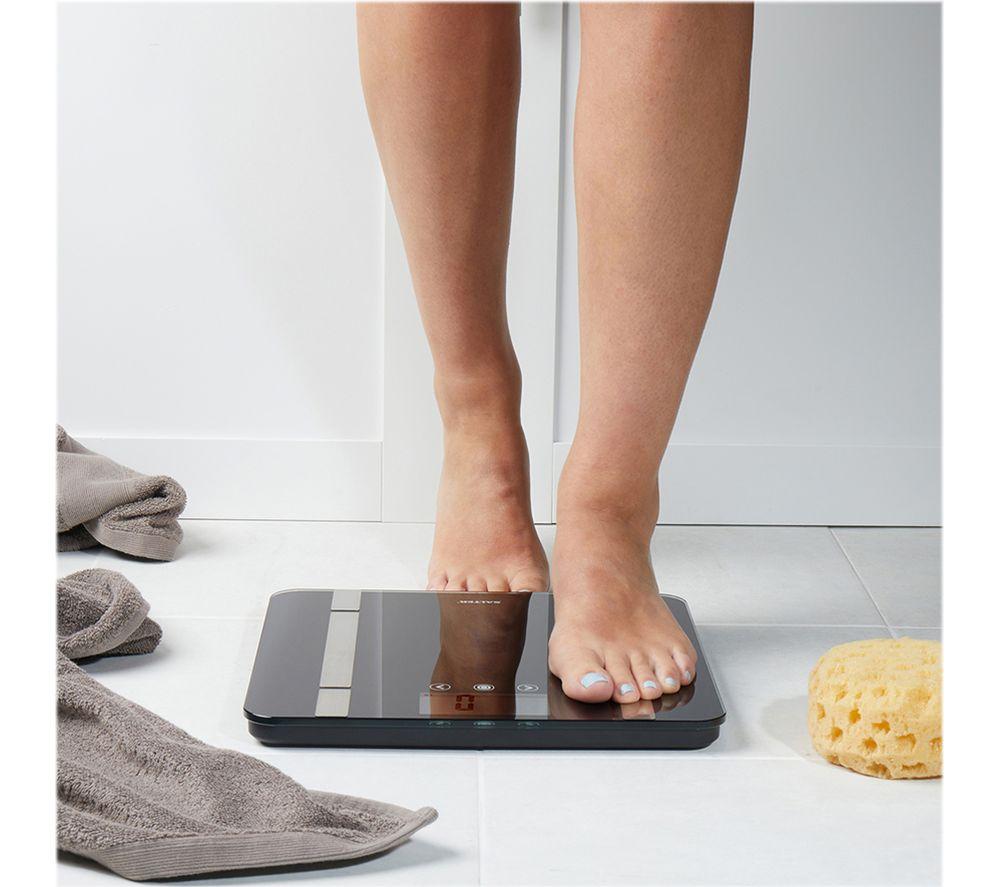SALTER SA00432FEU6 Smart Bathroom Scale - Black image number 3 of 11