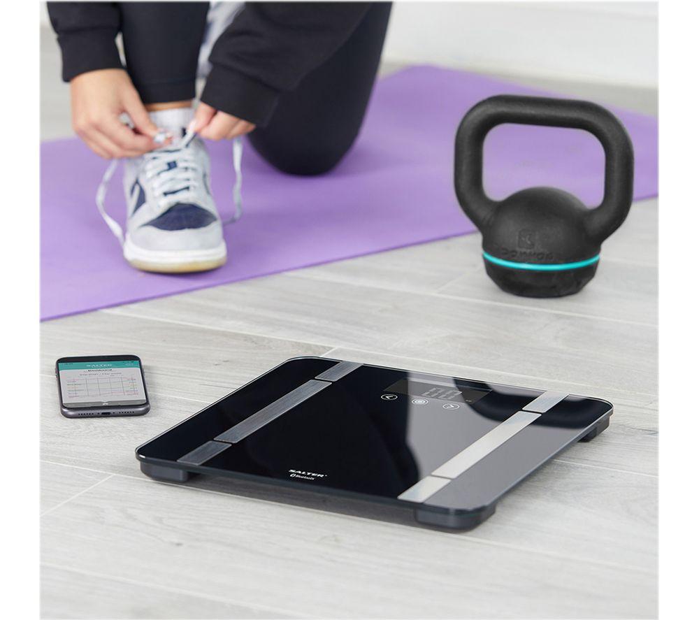 SALTER SA00432FEU6 Smart Bathroom Scale - Black image number 4 of 11