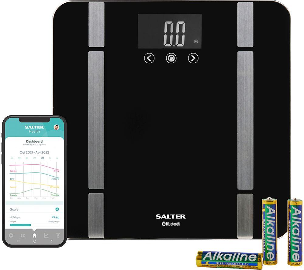 SALTER SA00432FEU6 Smart Bathroom Scale - Black image number 5 of 11