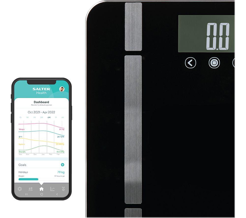 SALTER SA00432FEU6 Smart Bathroom Scale - Black image number 6 of 11