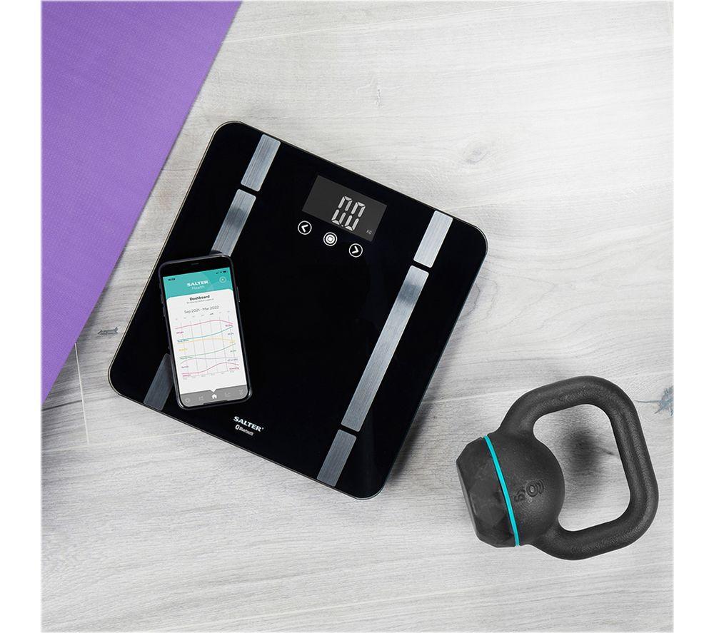 SALTER SA00432FEU6 Smart Bathroom Scale - Black image number 7 of 11