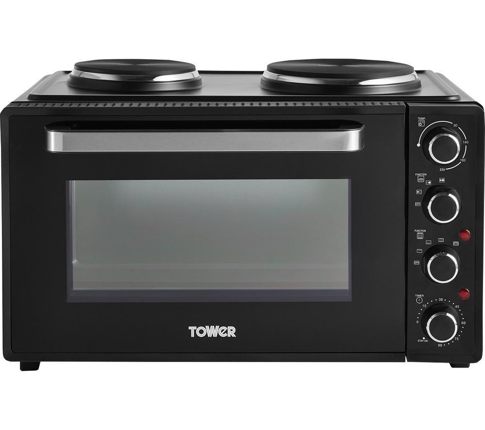 Buy TOWER T14045 Electric Mini Oven Black Currys