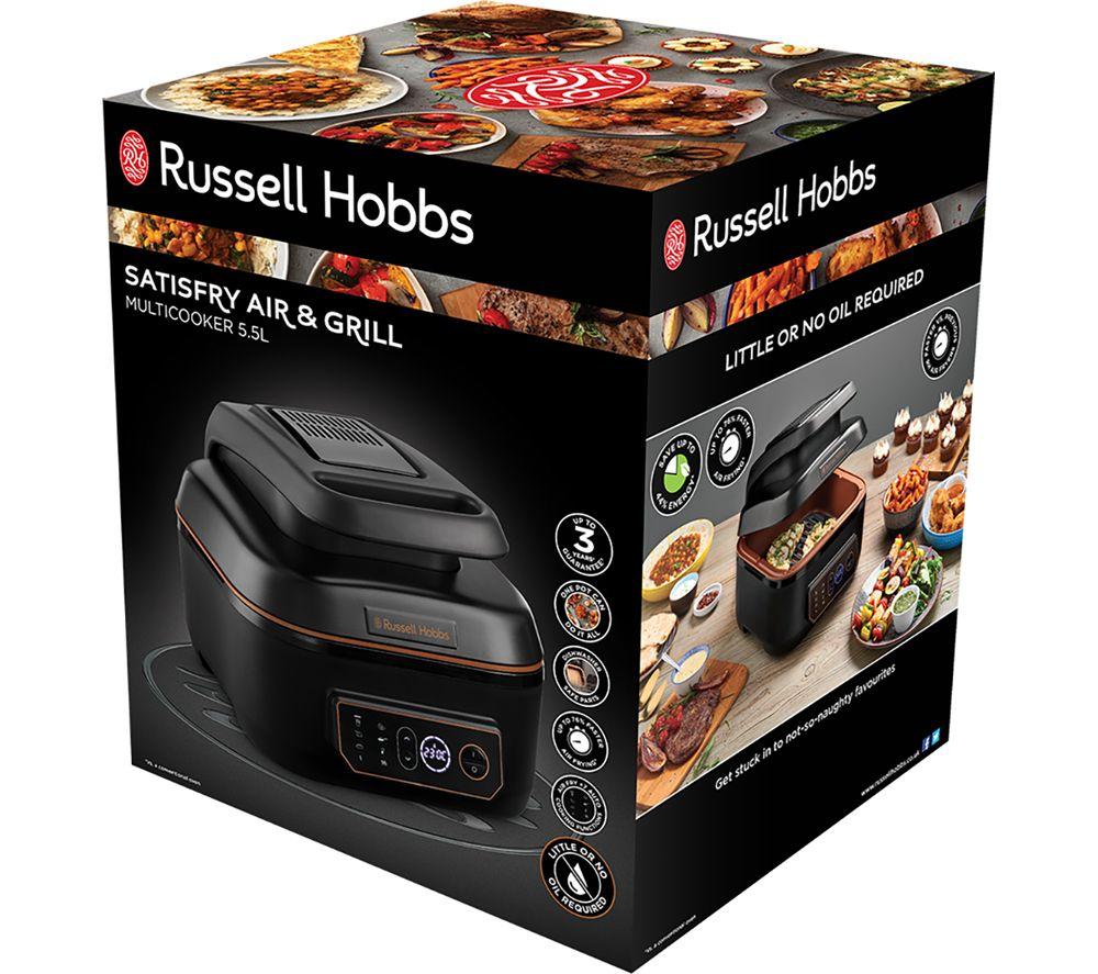 RUSSELL HOBBS SatisFry Air & Grill 26520 Air Fryer & Multicooker - Black image number 2 of 8