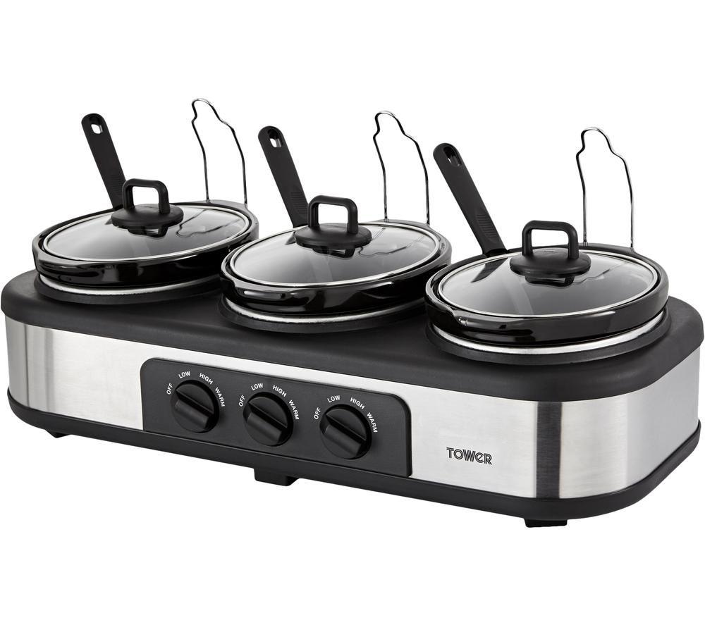 TOWER Three Pot T16015 Slow Cooker review 9.3 / 10