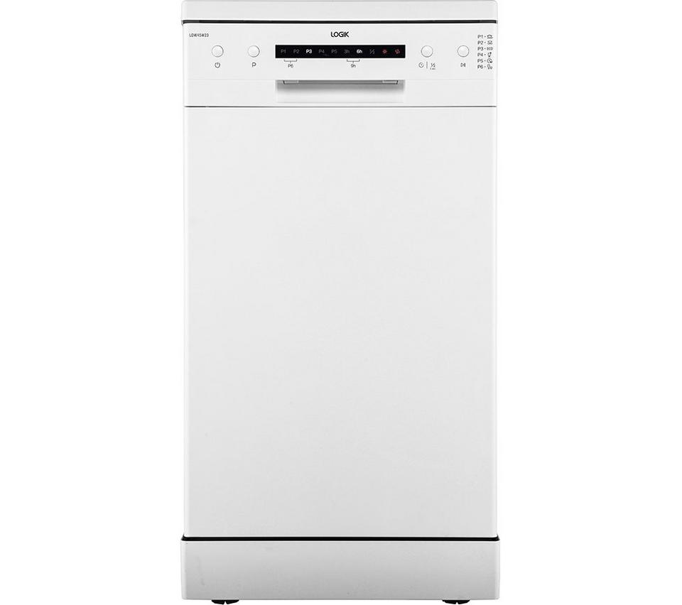 LOGIK EPP LDW45W23 Slimline Dishwasher - White