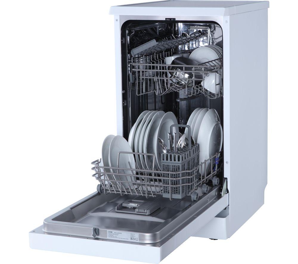 Logik lid45w18 slimline fully best sale integrated dishwasher