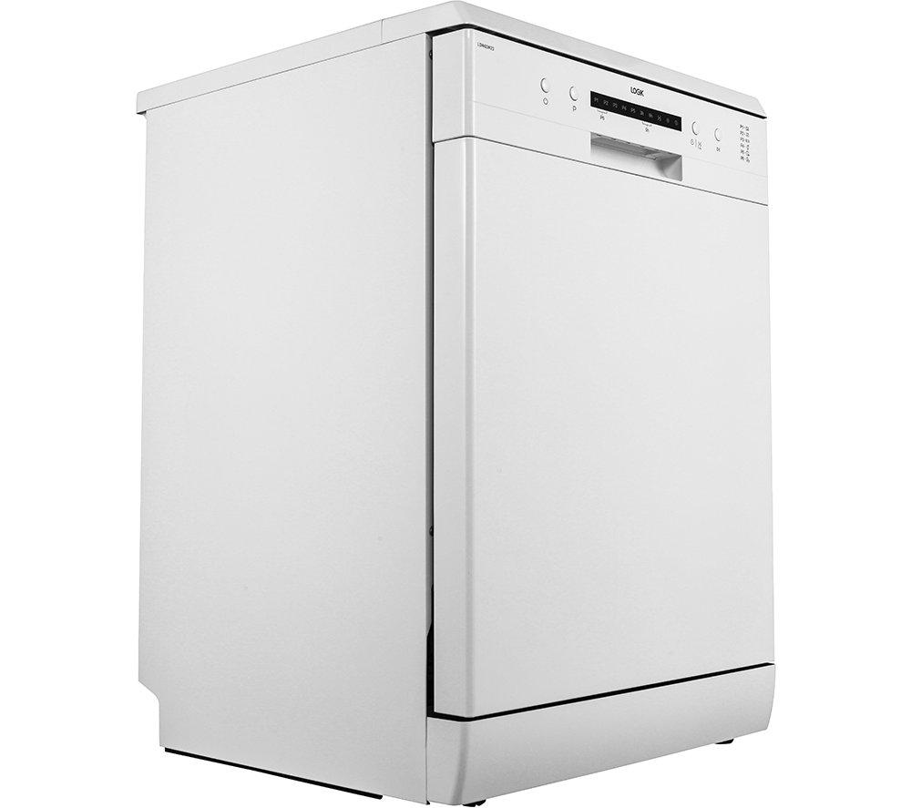 LOGIK LDW60W23 Full-Size Dishwasher - White image number 4 of 11