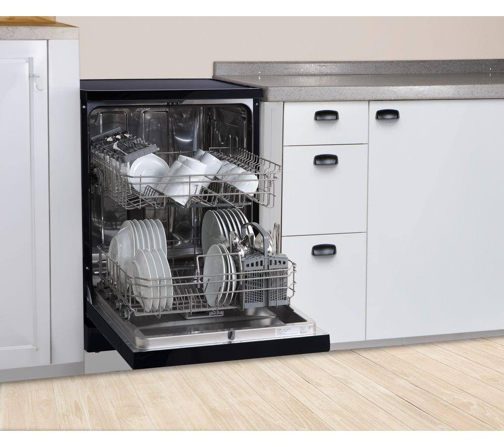 LOGIK LDW60B23 Full-size Dishwasher - Black image number 9 of 10