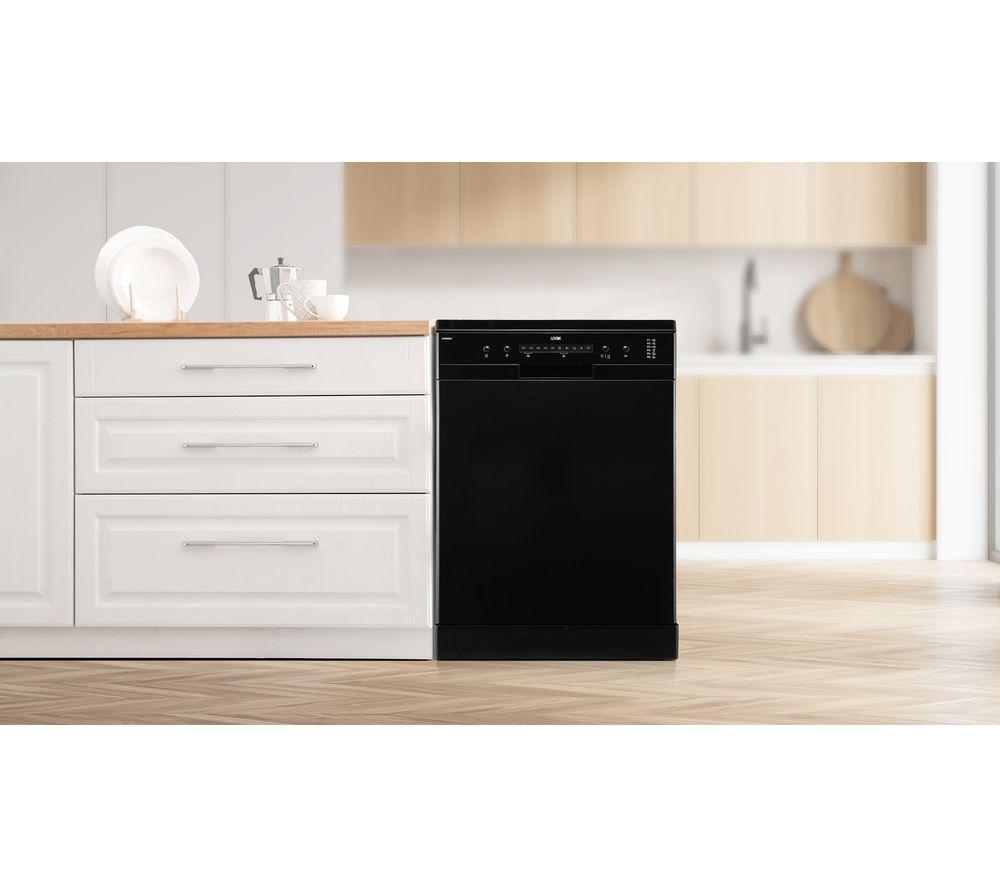LOGIK LDW60B23 Full-size Dishwasher - Black image number 10 of 10