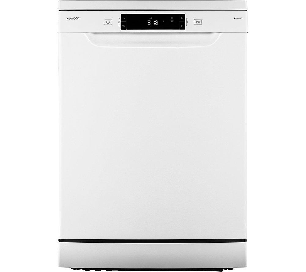 KENWOOD KDW60W23 Full-Size Dishwasher - White, White